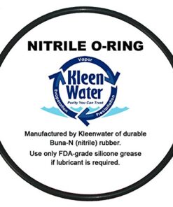 KleenWater Filter Compatible with GE GXWH04F, GXWH20F, GXWH20S & GXRM10, KleenWater KW2510CB Carbon Block Replacement Cartridge, Set of 3, Includes (1) O-Ring 7 51DK4Fih68L 4