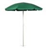ONIVA - a Picnic Time Brand Outdoor Canopy Sunshade Beach Umbrella 5.5' - Small Patio Umbrella - Beach Chair Umbrella, (Hunter Green) Hunter Green 2 51DPX9 FzJL