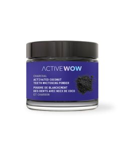Active Wow Activated Coconut Charcoal Powder - Natural Whitening Activated Charcoal, Charcoal Vanilla Toothpaste, Fluoride Free, Sulfate & Paraben Free, Charcoal Toothpaste Powder (All Natural) All Natural 32 51DTTImZ1yL