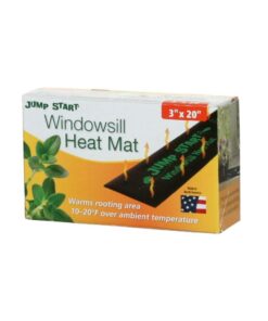 JUMP START Heat Mat, 3" x 20" Inches MT10004 Waterproof Durable, 7.3 Watt UL Certified Seedling, 3"x20", 7.3W 3"x20" 16 51DUqtV fwL