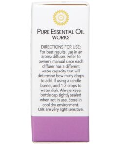 Pure Essential Oil Works Lavender Oil, 100% Pure, Natural, Paraben-Free and Therapeutic Grade with Euro-Style Dropper, 10 ml/0.33 oz. 0.33 Ounce (Pack of 1) 15 51DWlmiBwML