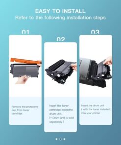 E-Z Ink Pro TN450 Comaptible Toner Cartridge Replacement for Brother TN-450 TN420 TN-420 Black to use with HL-2270DW HL-2280DW HL-2230 HL2240 MFC-7360N MFC-7860DW DCP-7065DN (2 Pack) 14 51DfxQyHuvL