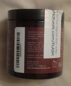 Arabica Coffee Body Scrub Exfoliator - Loaded with Caffeine for Cellulite and Stretch Marks | Exfoliating Skin on Face, Hand, Foot, Butt - Coffee Scrub for Women by Pure Body Naturals, 12 Ounce 71 51DsbOZv1WL