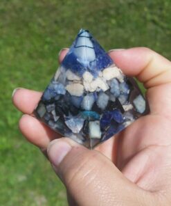 Funshowcase Pyramid Resin Epoxy Mold for Jewelry, Polymer Clay, Soap Making, Cabochon Gemstone Crafting Projects Square Pyramid Medium 2x2x2inch 24 51Dt9la5haL