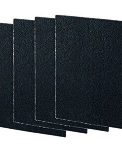 Nispira Activated Charcoal Pre Filter Compatible with Fellowes AeraMax 200 Purifier Model 190/200/DB55/DX55. Compared to Part 9324101. 4 Sheet