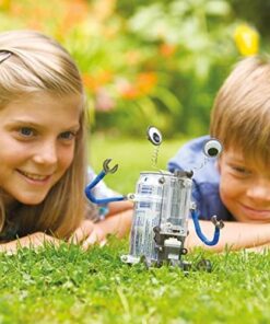 4M Toysmith, KidzRobotix Tin Can Robot, DIY Science Kits STEM Powered Kids, For Boys & Girls Ages 8+ 36 51EATlWAjRL