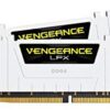 Corsair Vengeance LPX 16GB (2x8GB) DDR4 DRAM 2666MHz C16 (PC4 21300) Memory Kit – White 16GB Kit (2x8GB)