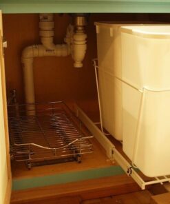 LYNK PROFESSIONAL® Pull Out Cabinet Organizer, 11"W x 18"D - Slide Out Drawers for Kitchen Cabinets - Sliding Pantry Shelves - Roll Out Shelf Storage for Pots, Pans - Lifetime Limited Warranty, Chrome 11" W x 18" D 11x18 Chrome 39 51EFsLAeYfL