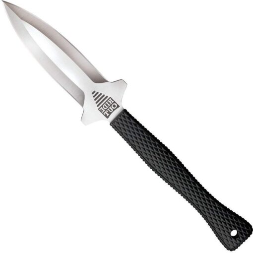 Cold Steel 49NDEZ Hide Out Blade Knife, Black/Silver