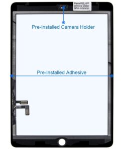 Alternative view of MMOBIEL Digitizer compatible with iPad 5 2017 (Black) 9.7 Inch Touchscreen Display Glass Assembly Incl. Tool kit Black