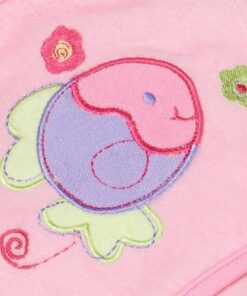 Spasilk 3 Pack Soft Terry Hooded Towel Set, Pink Pink Fish 6 51EM9Y9uzhL
