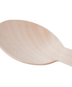 Perfect Stix Wooden Disposable Spoons 6" Length (pack of 100) Pack of 100ct 12 51ENkLyU3qL