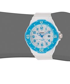 Casio Women's LRW-200H-2BVCF Stainless Steel Watch with White Resin Band 15 51EPRa3lGnL