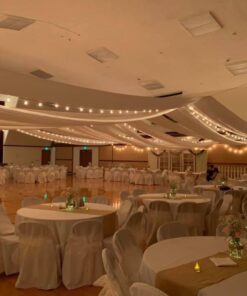 Hoffmaster 114000 Plastic Tablecover Roll, 300' Length x 40" Width, White 40" X 300' Roll 35 51ESN5ZyjJL