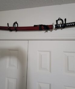 YYST Sword Display Rack Sword Wall Mount Sword Wall Rack Sword Holder 4/PK – No Sword 35 51EYOyGACrL