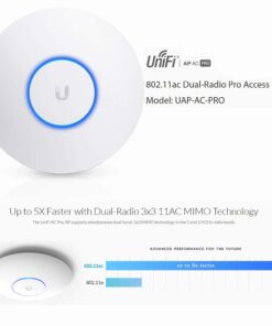 Alternative view of Ubiquiti UAP-AC-PRO 2-PACK Unifi AP AC PRO 11ac Dual-Radio Pro Access Point