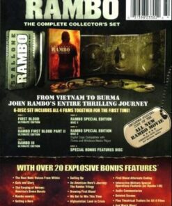 Alternative view of Rambo - The Complete Collector's Set (First Blood - Ultimate Edition / Rambo - First Blood Part II - Ultimate Edition / Rambo III - Ultimate Edition / John Rambo - Special Edition)