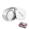 KINGMAS Pocket Jewelry Loupe 30x 21mm Jewelers Eye Magnifying Glass Magnifier 14 51EfFN3I2SL