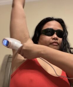 INNZA Laser Hair Removal with Ice Cooling Care Function for Women Permanent,999,999 Flashes Painless IPL Hair Remover, Hair Removal Device for Armpits Legs Arms Bikini Line (1-White) 1-white 34 51EkstqUsKL