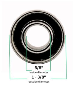 Marathon 5/8" Precision Performance Replacement Ball Bearings - 4 Pack 11 51EmWtGLXxL