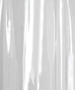 iDesign Waterproof PEVA Plastic Shower Curtain Liner for Use Alone or With Fabric Curtain, 72” x 72”, Clear 72" x 72" 26 51EvYho9DFL