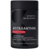 Sports Research Triple Strength Vegan Astaxanthin Supplement from Algae - Plant Based Softgels for Antioxidant Activity, Skin & Eye Health - Non-GMO Verified, Made with Coconut Oil - 12mg, 60 Count 60 Count (Pack of 1) 12mg Vegan 40 51ExR2BftTL 1