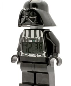LEGO Star Wars 9002113 Darth Vader Kids Minifigure Light Up Alarm Clock | black/gray | plastic | 9.5 inches tall | LCD display | boy girl | official 20 51Ey60hOAzL