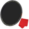 Breakthrough Photography 67mm X4 10-Stop Fixed ND Filter for Camera Lenses Neutral Density Professional Photography Filter, MRC16, Schott B270 Glass, Nanotec, UltraSlim, WeatherSealed X4 ND 10-STOP