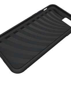 iPhone 7 Case, Bastex Hybrid Slim Fit Black Rubber Silicone Cover Hard Plastic Grey Brushed Metal Design Kickstand Case with Hidden Credit Card Slot for Apple iPhone 7 12 51F3U9IBJL