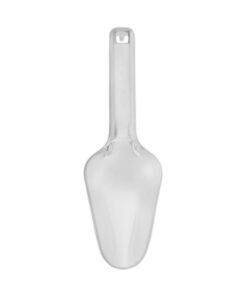 Alternative view of Rubbermaid Commercial Products Plastic Utility Ice Scooper, 6-ounce, Clear, Dishwasher Safe Kitchen Scoop for Weddings/Bar/Ice Bucket/Kitchen/Popcorn