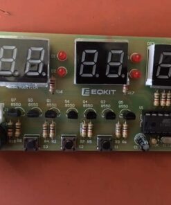 IS Soldering Project Clock, Icstation 6-Bit Digital Clock Soldering Kit DIY Soldering Practice for School Science Projects Student STEM Learning Teaching 70 51F5LND62hL