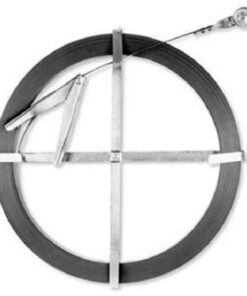 Cobra Products 60500 Flat Sewer Rod, Gray, 3/4" x 50' 3/4" x 50'