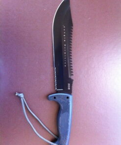 SOG Jungle Primitive Fixed Blade- Field and Camping Tactical Machete with Sheath for Clearing Brush, Full Tang Survival Knife 15.3 Inches (F03TN-CP), Steel,Black 30 51F5vwNDUoL