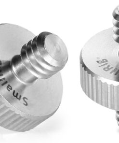 SMALLRIG 1/4" to 1/4" Male Threaded Screw Adapter Double Head Stud for Camera Cage Monitor LED Microphone, Pack of 2-828 16 51FGZsxPamL