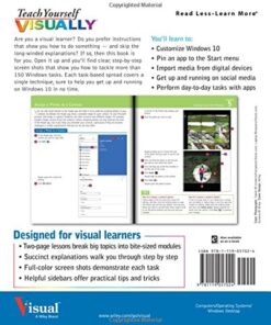 Teach Yourself VISUALLY Windows 10 (Teach Yourself VISUALLY (Tech)) 4 51FHf90CsHL