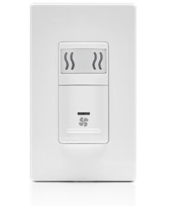 Leviton IPHS5-1LW Decora In-Wall Humidity Sensor & Fan Control , 3A, Single Pole, White 1 Pack 22 51FJWTUyeOL