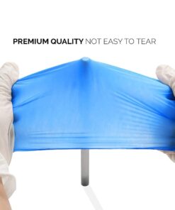 Basic Medical Synmax Vinyl Exam Gloves - Latex-Free & Powder-Free - Large, BMPF-3003(Case of 1,000) Blue Large (Pack of 1000) 13 51FMs6ramxL 1
