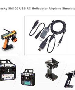 GoolRC Flysky SM100 USB RC Helicopter Airplane Simulator for Flysky FS-i6 FS-i4 FS-TH9X FS-T6 FS-T4B FS-GT3 FS-GT2 Remote Controller 16 51FOdmRN3FL