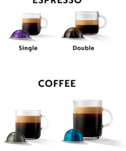 Alternative view of Nespresso Vertuo Coffee and Espresso Machine by Breville,5 Cups, Chrome