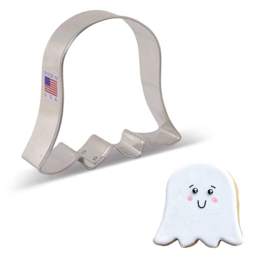 Halloween Ghost Cookie Cutter, 3.5" Made in USA by Ann Clark