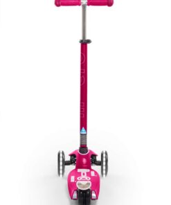 Micro Kickboard - Maxi Deluxe LED - Three Wheeled, Lean-to-Steer Swiss-Designed Micro Scooter for Kids with Motion-Activated Light-Up Wheels for Ages 5-12 Pink 11 51FTzVuJnnL