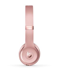 Beats Solo3 Wireless On-Ear Headphones - Apple W1 Headphone Chip, Class 1 Bluetooth, 40 Hours of Listening Time, Built-in Microphone - Rose Gold (Latest Model) Without AppleCare+ 39 51FV0MOUk1L