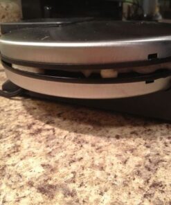 Cuisinart WMR-CAP2 Round Classic Waffle Maker, Brushed Stainless,Silver 46 51FVT QeqUL