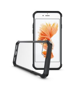 iPhone 7 Case, Hybrid Shock Modern Slim Grip Cell Phone Case for Apple iPhone 7 (2016) (Black) Black 8 51FWFVDOPqL