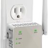 NETGEAR Wi-Fi Range Extender EX6120 - Coverage Up to 1500 Sq Ft and 25 Devices with AC1200 Dual Band Wireless Signal Booster & Repeater (Up to 1200Mbps Speed), and Compact Wall Plug Design, White WiFi Extender AC1200 10 51FZjlbaySL