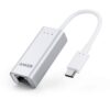 Anker USB C to Gigabit Ethernet Adapter, Aluminum Portable USB C Adapter, for MacBook Pro, MacBook Air 2018 and Later, iPad Pro 2018 and Later, XPS, and More Silver 16 51FaGJUoVL