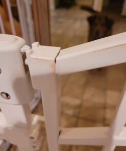 Summer Infant Multi-Use Decorative Extra Tall Safety Pet and Baby Gate,28.5'-48' Wide, 36' Tall,Pressure or Hardware Mounted, Install on Wall or Banister in Doorway or Stairway,Auto Close Door -Beige 36" Tall, 28.5 - 48.0" Wide Beige 85 51Ffl APDL