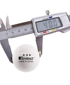 KEVENZ Ping Pong Balls, 3 Star Advanced Table Tennis Balls, Bulk Outdoor and Indoor Ping-Pong Ball for Training, Competition and More Premium Version, 12 Pack White 6 51FgsbpY1L