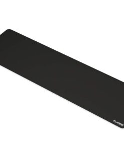 Alternative view of Glorious Extended Gaming Mouse Pad/Mat - Long Black Cloth Mousepad, Stitched Edges | 11"x36" (G-E) Large Extended