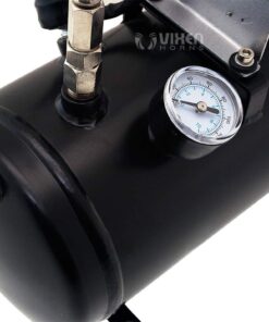 Vixen Horns Train Horn Kit for Trucks/Car/Semi. Complete Onboard System- 150psi Air Compressor, 1.5 Gallon Tank, 3 Trumpets. Super Loud dB. Fits Vehicles like Pickup/Jeep/RV/SUV 12v VXO8530/3118 20 51Fr1y8agL